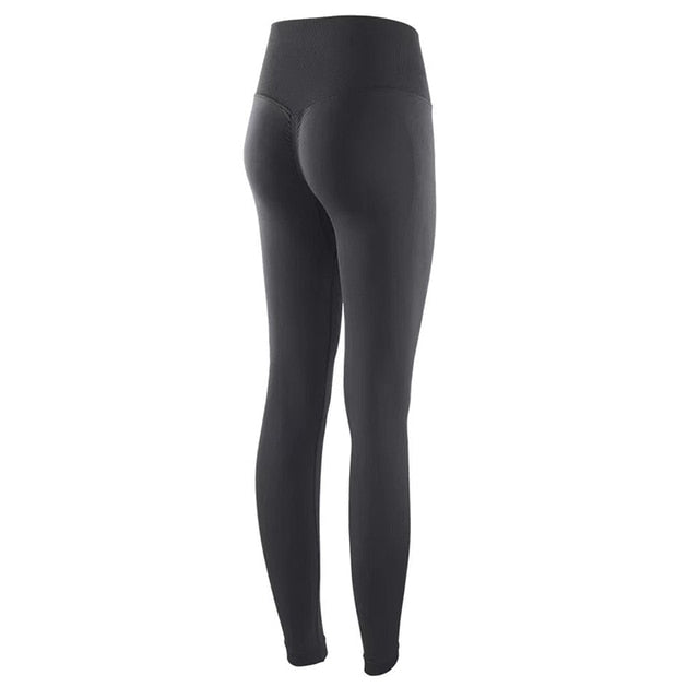 Leggings de yoga para mulheres fitness com cintura alta calças finas empurrar para cima do esporte leggings ginásio atlético secagem rápida jogging workout feminino