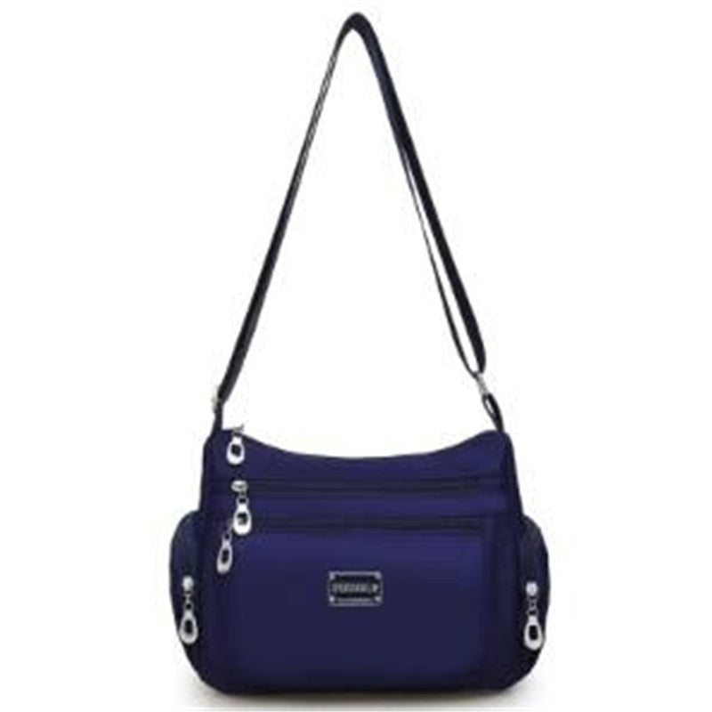 2023 moda feminina ombro mensageiro saco de náilon oxford leve à prova dlightweight água zíper pacote grande capacidade viagem saco crossbody