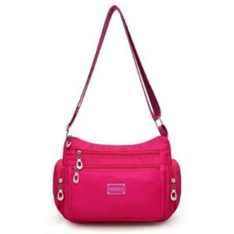 2023 moda feminina ombro mensageiro saco de náilon oxford leve à prova dlightweight água zíper pacote grande capacidade viagem saco crossbody