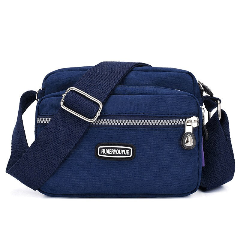 2023 moda feminina ombro mensageiro saco de náilon oxford leve à prova dlightweight água zíper pacote grande capacidade viagem saco crossbody