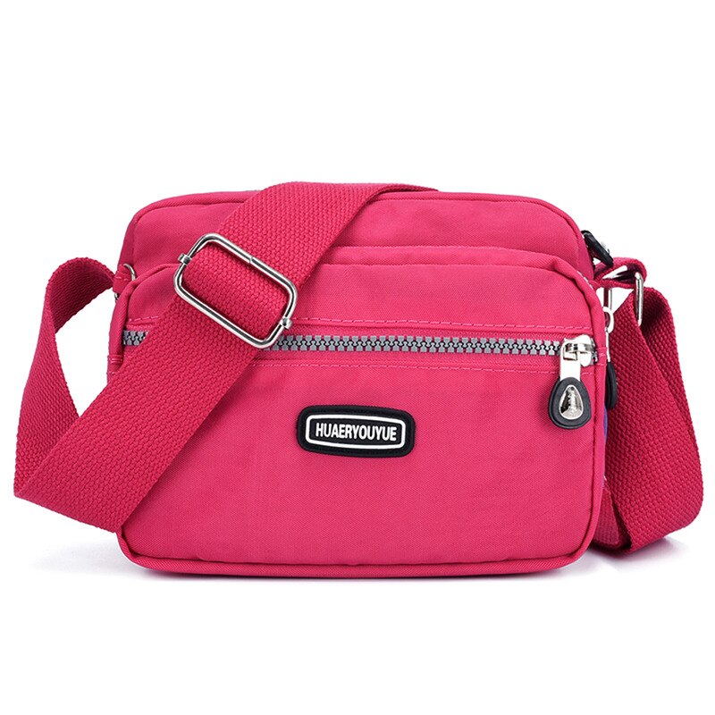 2023 moda feminina ombro mensageiro saco de náilon oxford leve à prova dlightweight água zíper pacote grande capacidade viagem saco crossbody