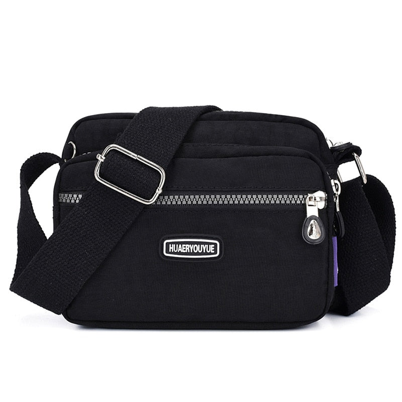 2023 moda feminina ombro mensageiro saco de náilon oxford leve à prova dlightweight água zíper pacote grande capacidade viagem saco crossbody