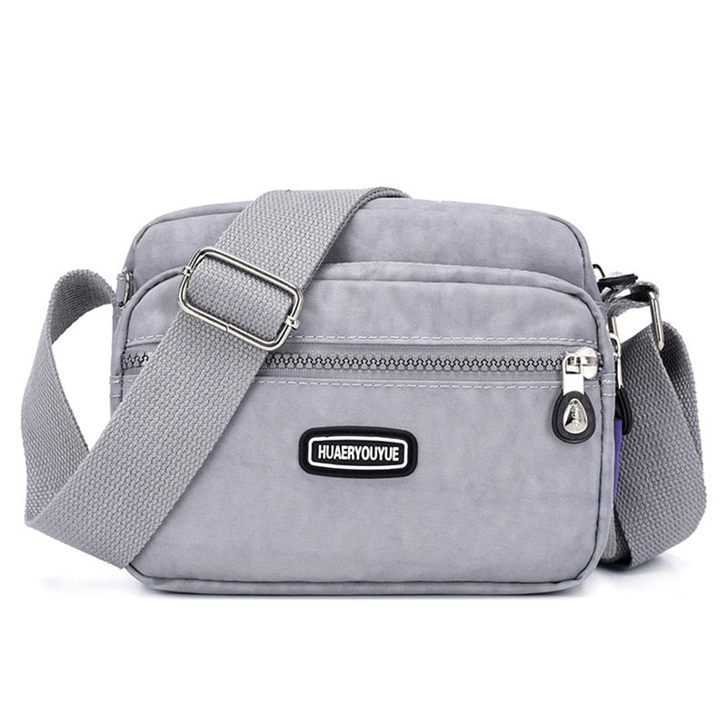 2023 moda feminina ombro mensageiro saco de náilon oxford leve à prova dlightweight água zíper pacote grande capacidade viagem saco crossbody