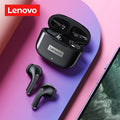 Lenovo lp40 pro fone de ouvido bluetooth 5.1 fones sem fio à prova dwireless água esportes fones com microfone música tws